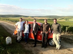 Dans les vignobles de Champagne à Tauxières Mutry Dans les vignobles de Champagne à Tauxières Mutry